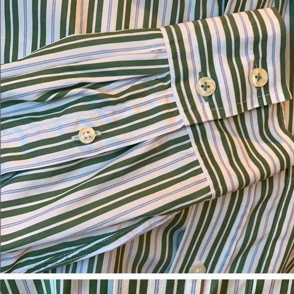 THOMAS PINK MEN’s STRIPED DRESS SHIRT Button down - Picture 2 of 5